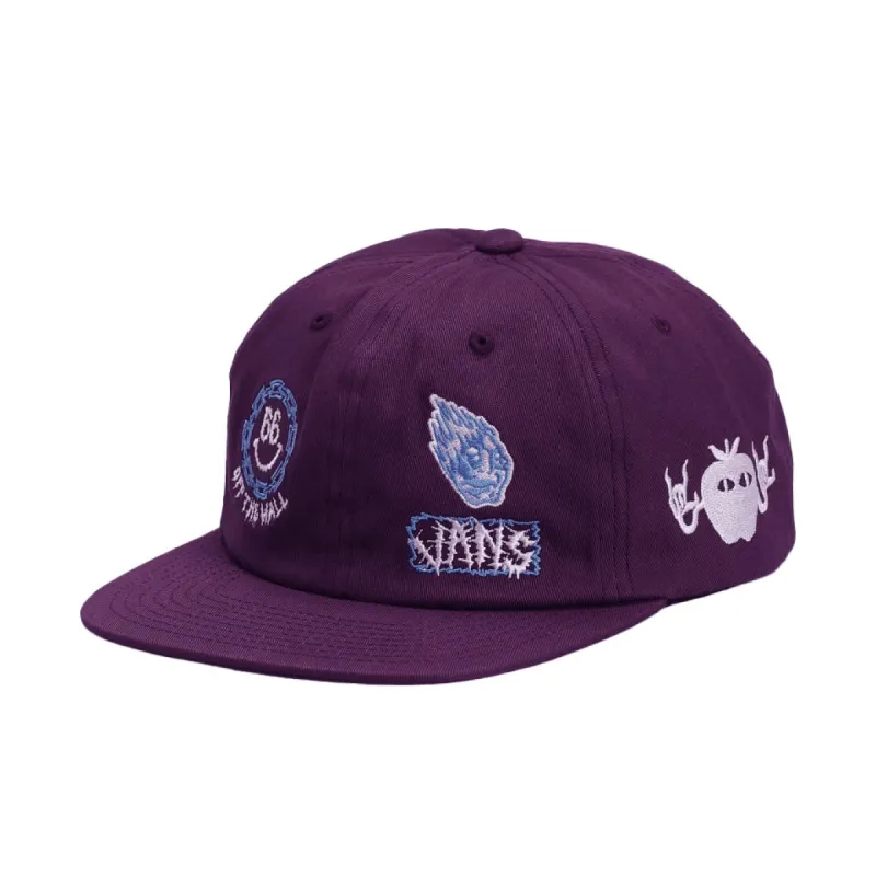 Whammy 6-Panel Low Unstructured Blackberry Wine sold by Burned Sports