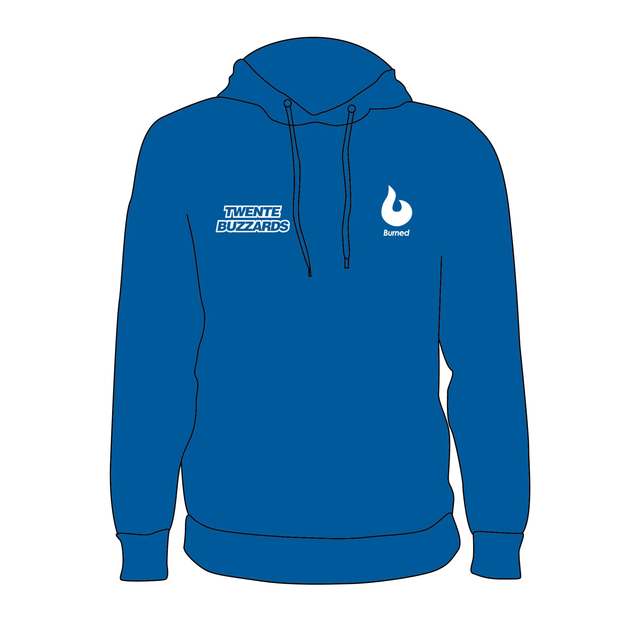 Twente Buzzards Hoodie of Vest sold by Burned Sports