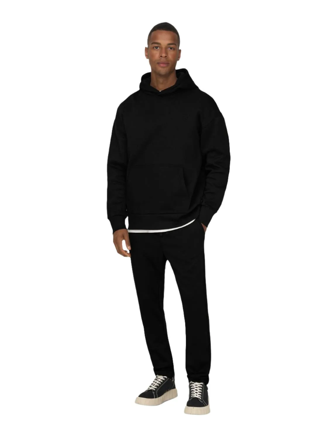 Dan Life Relaxed Sweat Hoodie Zwart sold by Burned Sports product image thumbnail 2