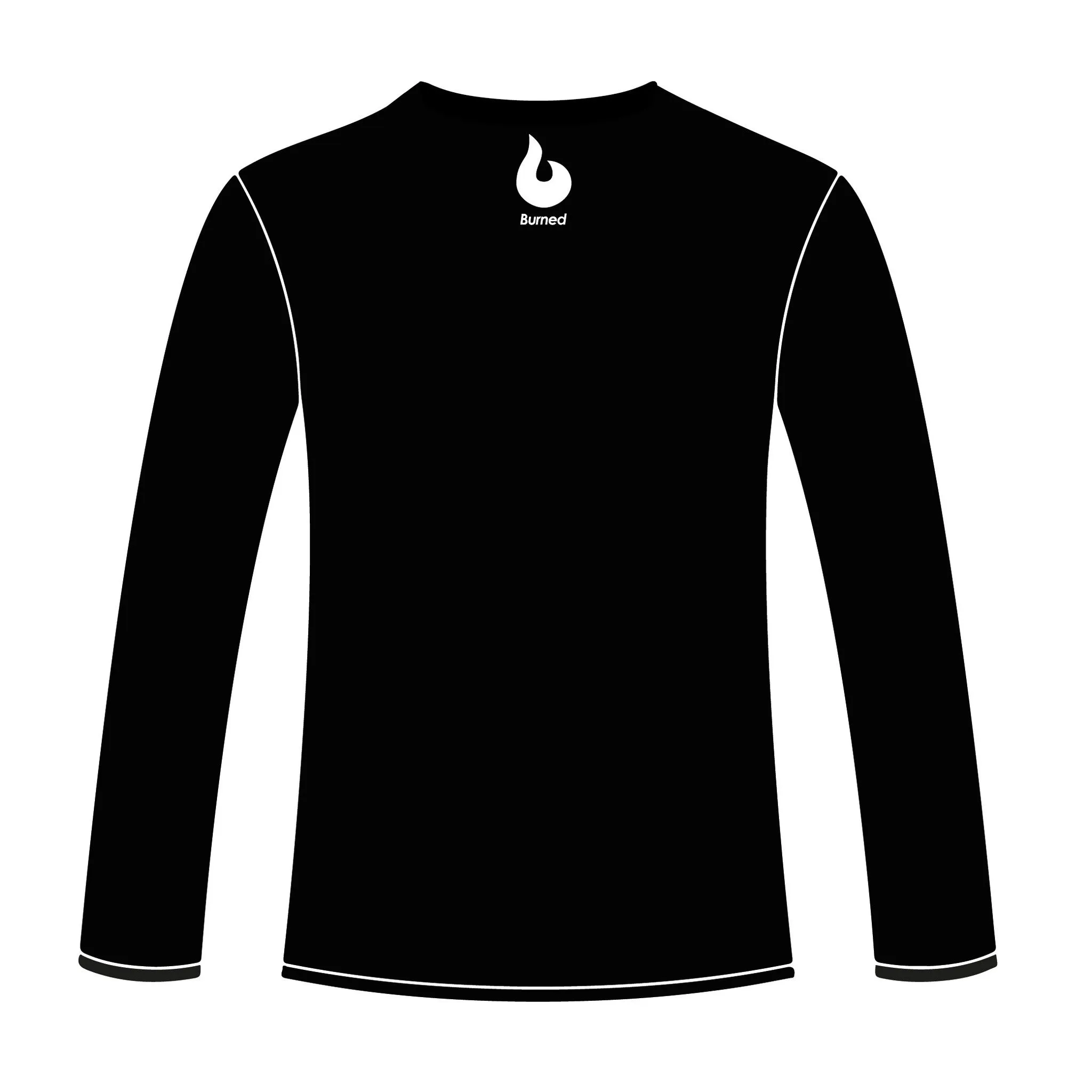 Pluto Wageningen Longsleeve Shootingshirt Tekst Zwart sold by Burned Sports product image thumbnail 2
