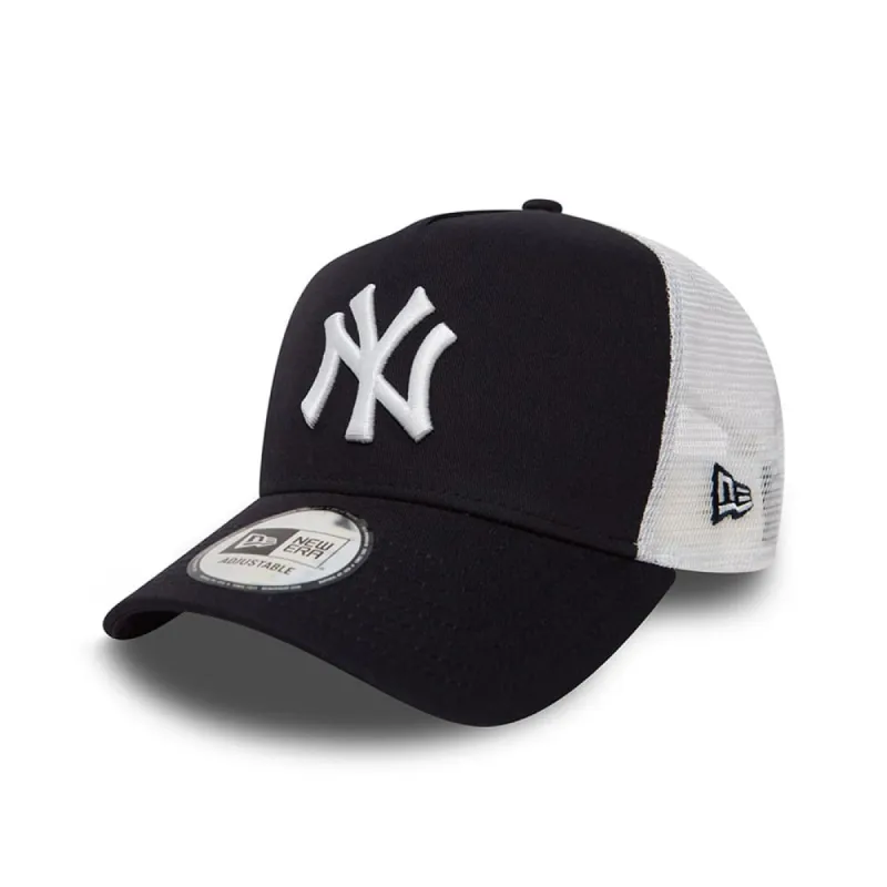 Clean Trucker Cap New York Yankees Navy White sold by Burned Sports