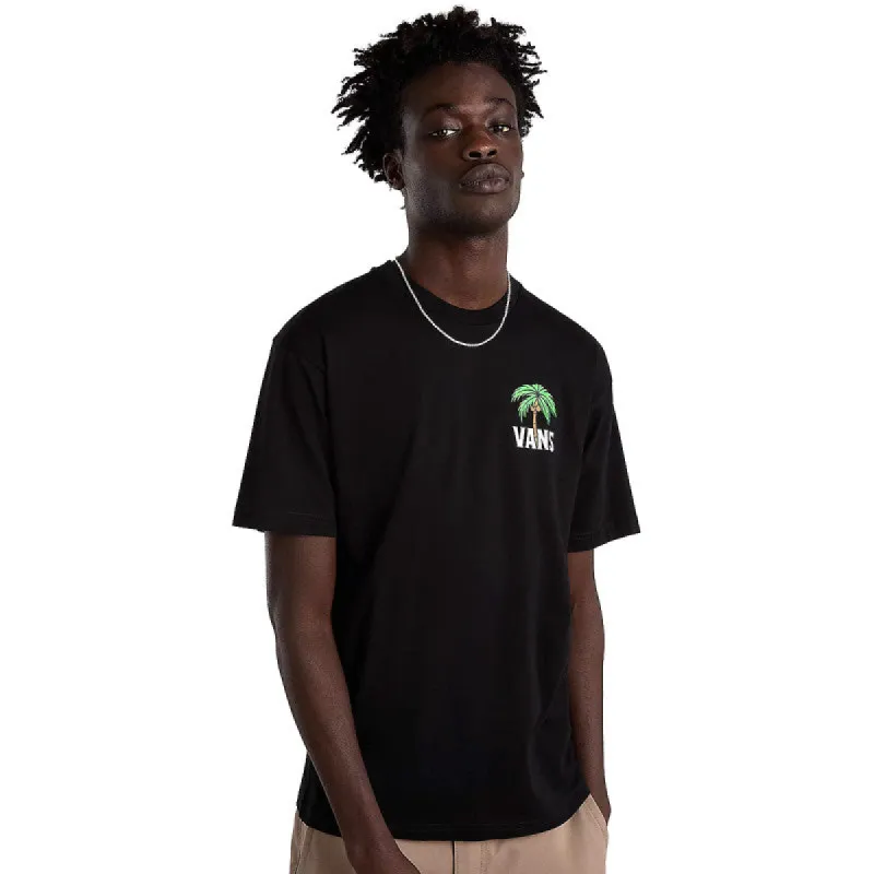 Vans Down Time Tee Black sold by Burned Sports