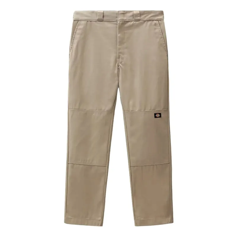 Double Knee Worker Broek Beige made by Dickies