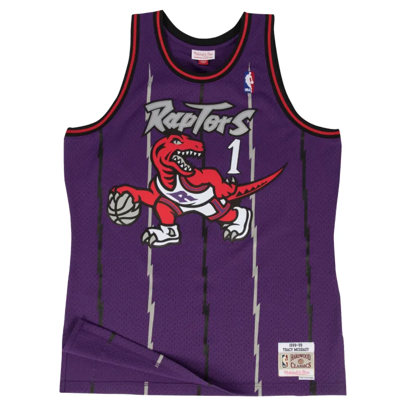 NBA Swingman Toronto Raptors Tracy McGrady Jersey Purple sold by Burned Sports