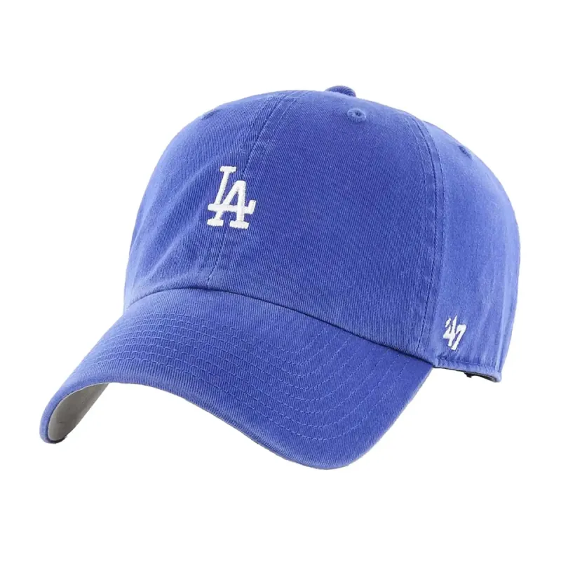 Los Angeles Dodgers Base Runner Mini Logo Cap Royal Blue sold by Burned Sports