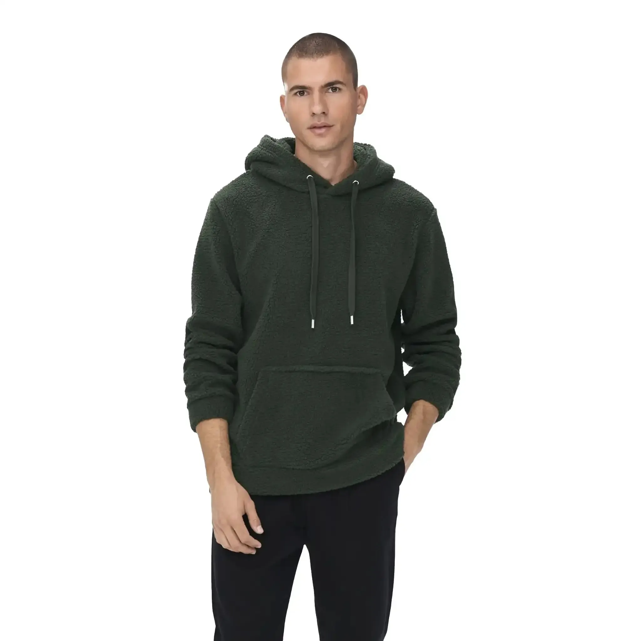 Teddy Hoodie Green sold by Burned Sports