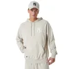 New York Yankees League Essential Oversized Hoodie Beige sold by Burned Sports