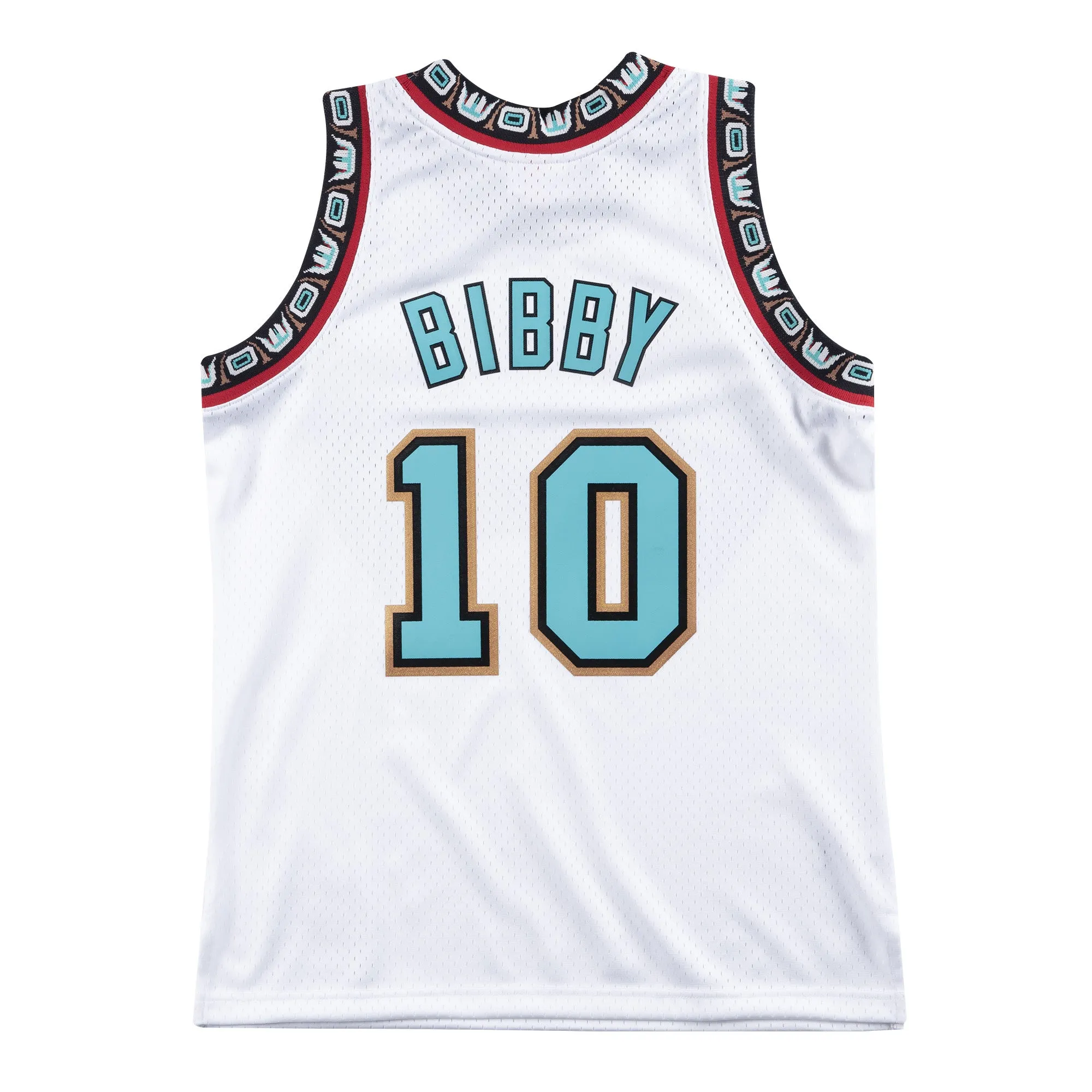 NBA Swingman Grizzlies Mike Bibby Jersey White sold by Burned Sports product image thumbnail 2