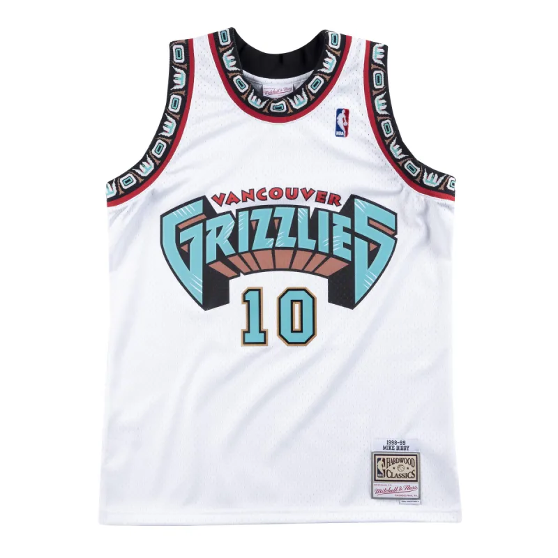 NBA Swingman Grizzlies Mike Bibby Jersey White sold by Burned Sports