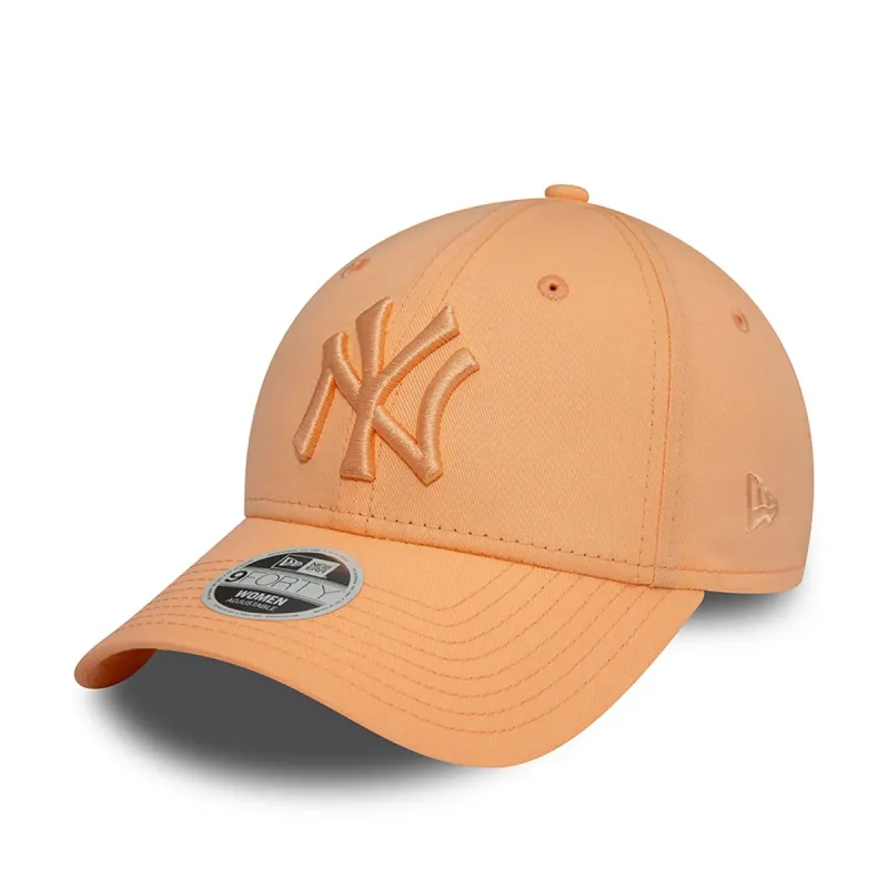 New York Yankees Womens League 9Forty Cap Pastel Orange sold by Burned Sports