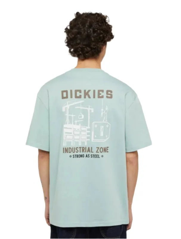 Dickies Industrial T-shirt Blue Surf sold by Burned Sports