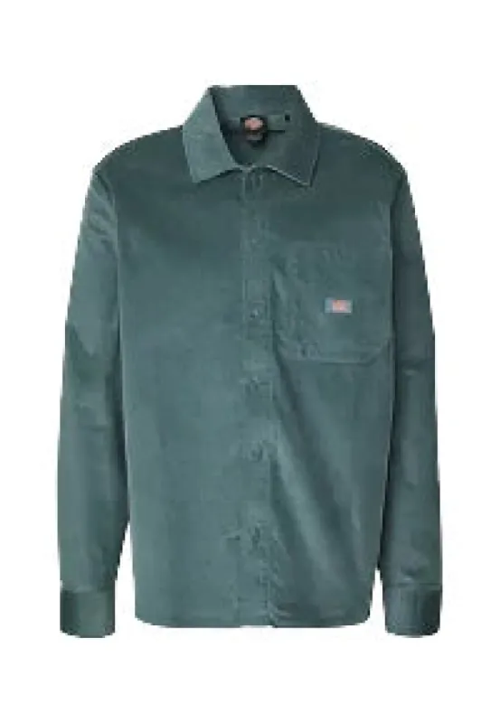 Dickies Corduroy Shirt Lincoln Green made by Dickies