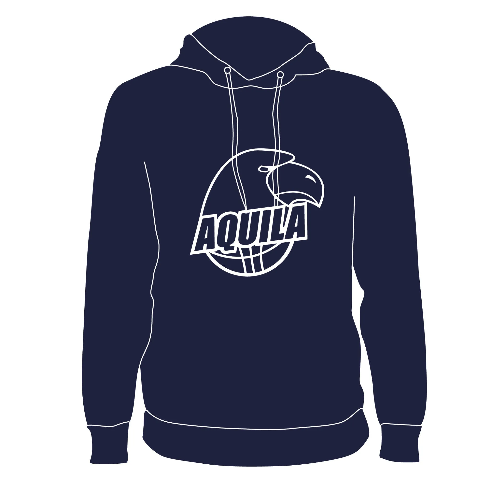 B.V. Aquila Hoodie Donkerblauw sold by Burned Sports
