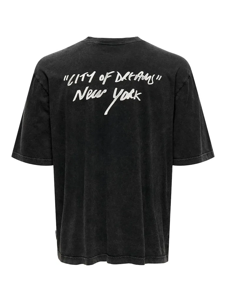 Ray Oversized T-Shirt sold by Burned Sports product image thumbnail 4