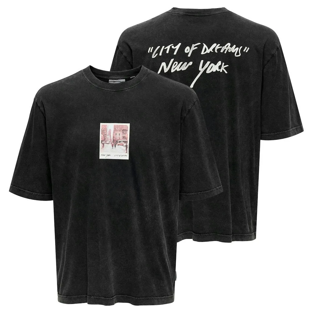 Ray Oversized T-Shirt sold by Burned Sports product image thumbnail 5