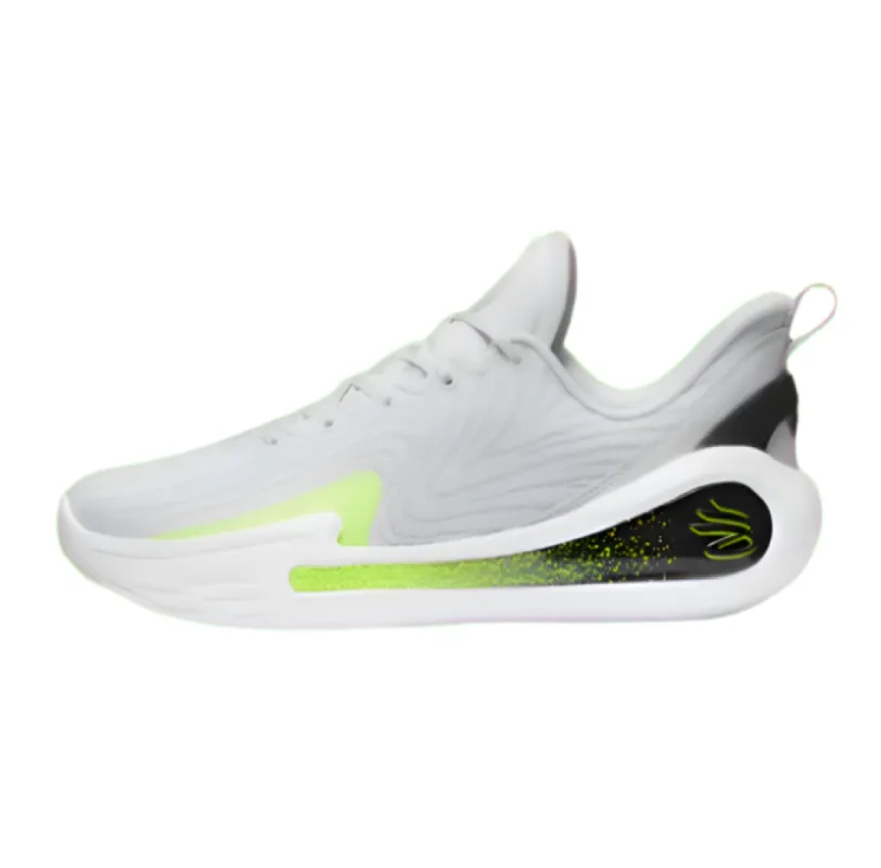 Under Armour Curry 12 Basketbalschoen Grijs/Groen sold by Burned Sports