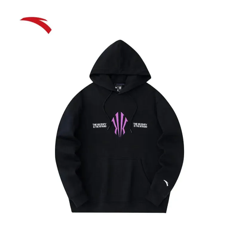 Anta KAI Sweat Hoodie The Journey Is The Reward Zwart sold by Burned Sports