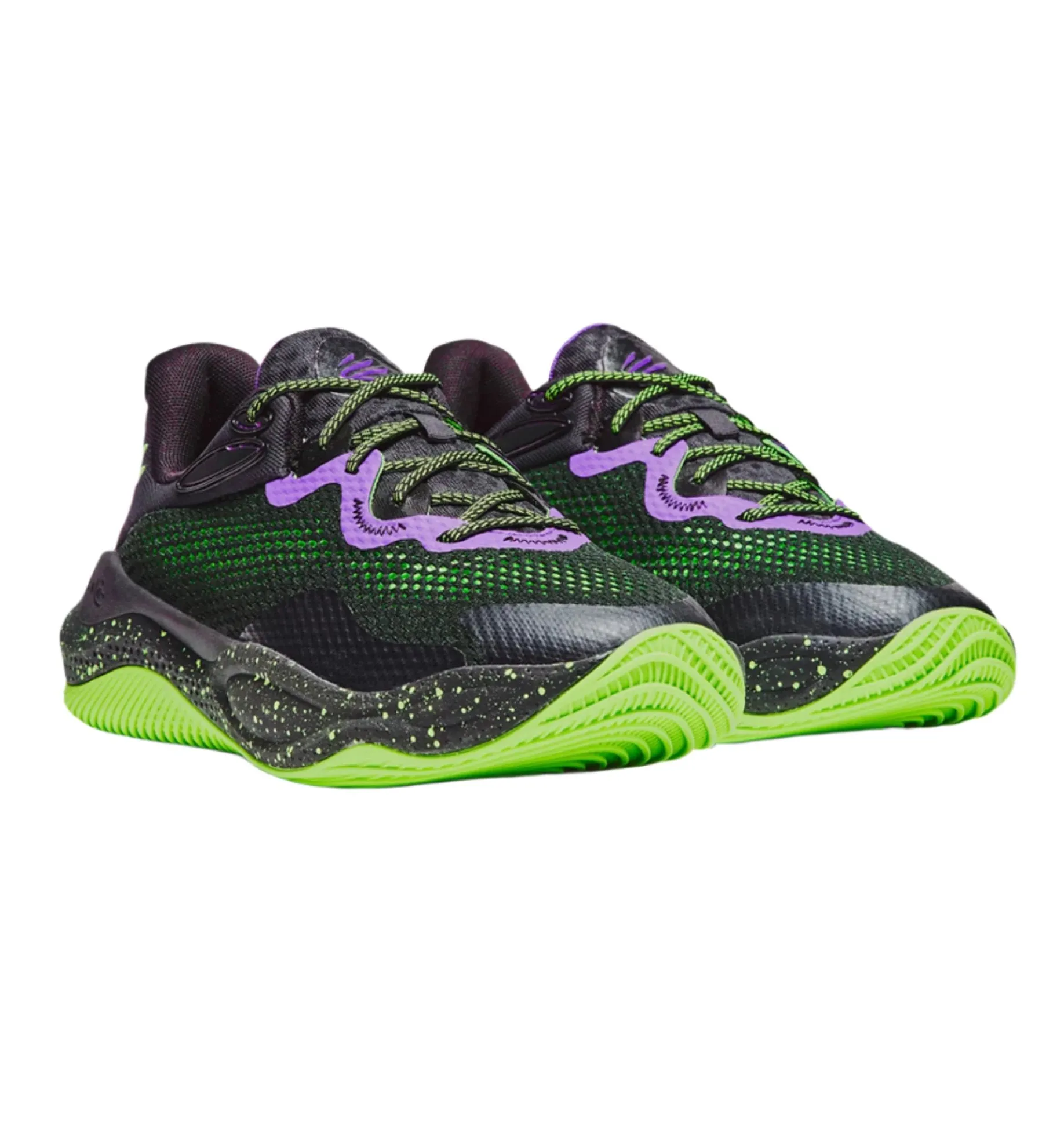 Under Armour Curry Splash 24 Basketbalschoen Zwart / Groen sold by Burned Sports product image thumbnail 3