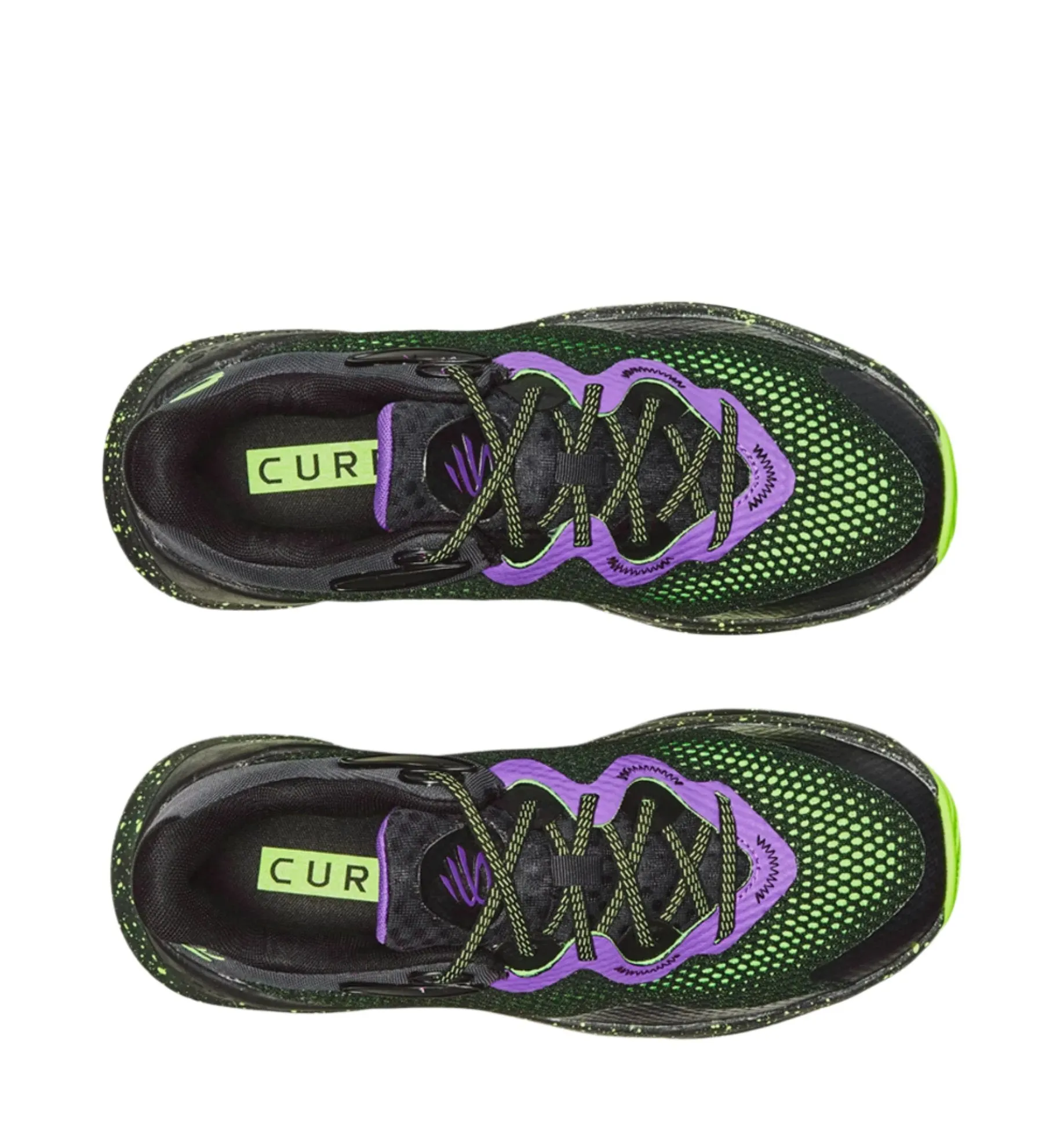 Under Armour Curry Splash 24 Basketbalschoen Zwart / Groen sold by Burned Sports product image thumbnail 4