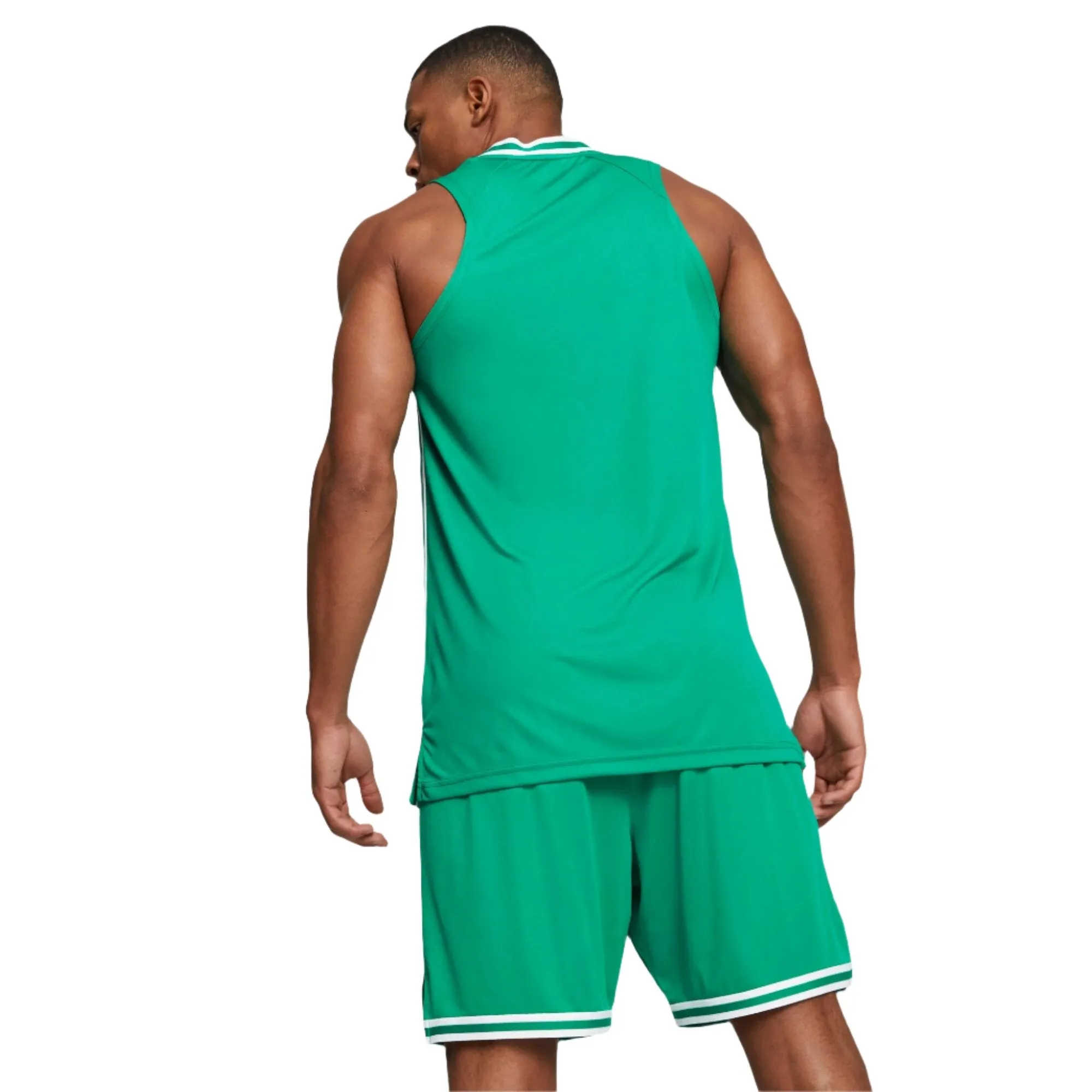 Puma Hoops Basketbal Shirt Heren Groen sold by Burned Sports product image thumbnail 3