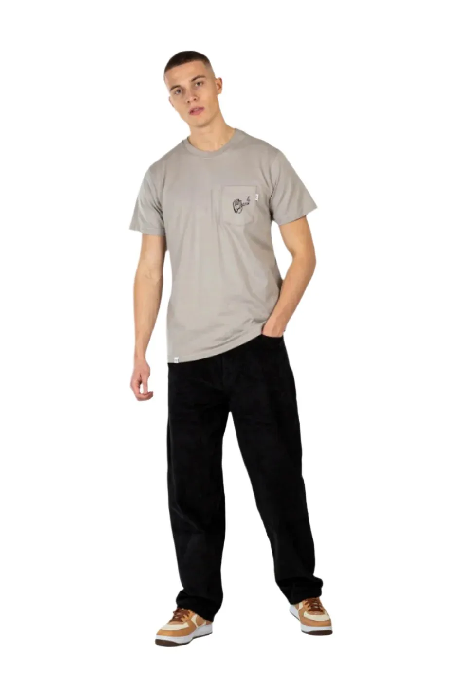 Reell Baggy Black Cord Langebroek Zwart sold by Burned Sports product image thumbnail 2