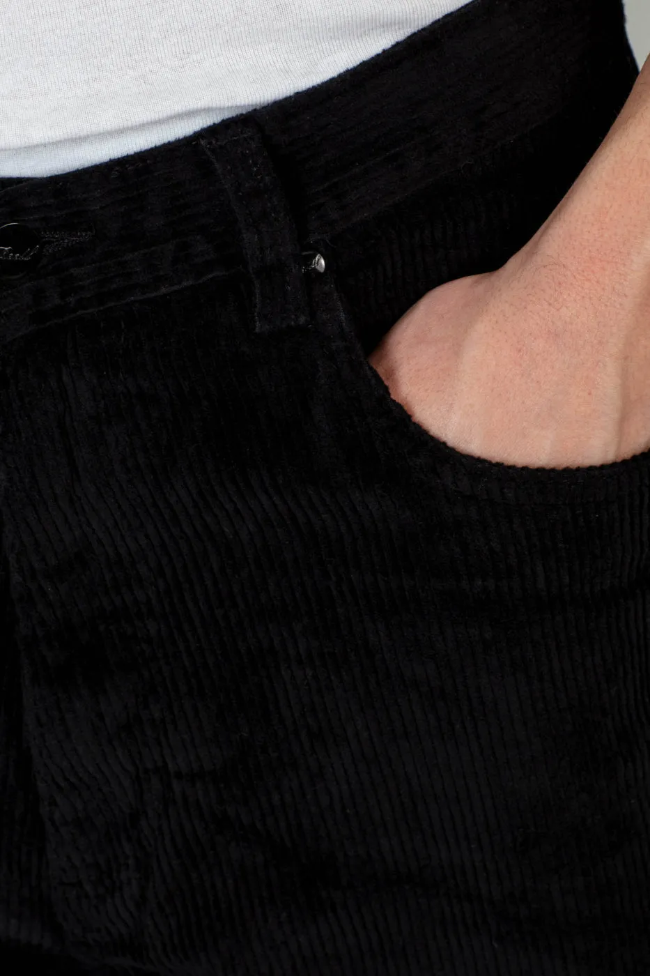 Reell Baggy Black Cord Langebroek Zwart sold by Burned Sports product image thumbnail 5