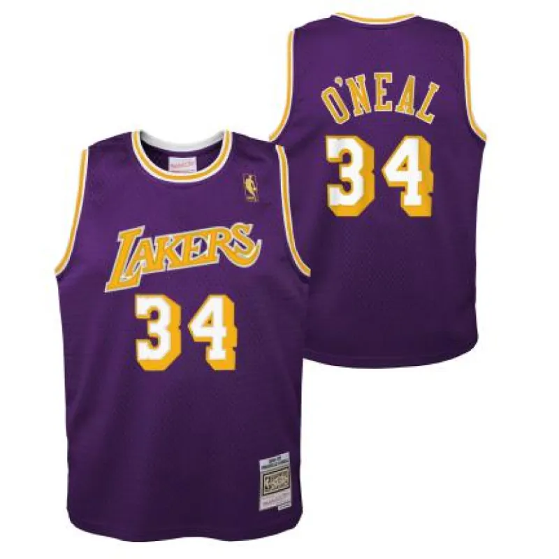 NBA Los Angeles Lakers O'neal Swingman Jeugd Jersey sold by Burned Sports