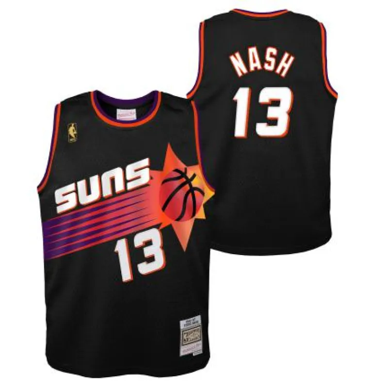 NBA Phoenix Suns Nash Swingman Jersey sold by Burned Sports
