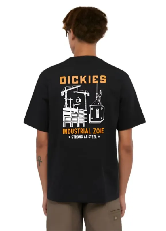 Dickies Industrial T-shirt Zwart sold by Burned Sports