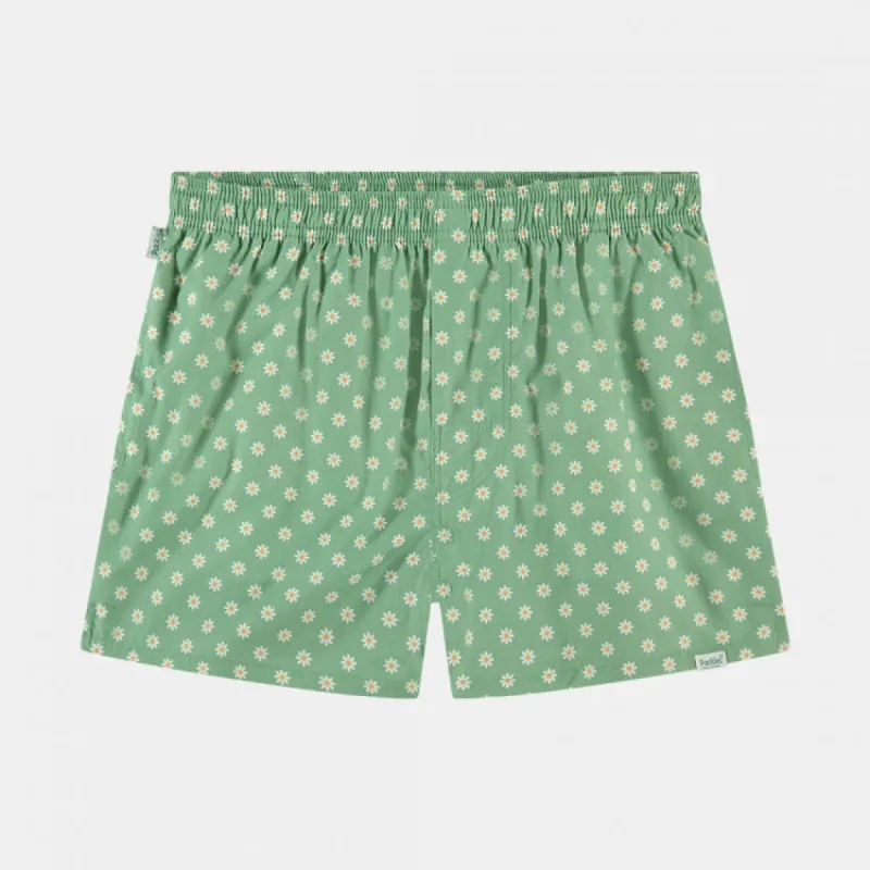 Green Daisy Boxer sold by Burned Sports