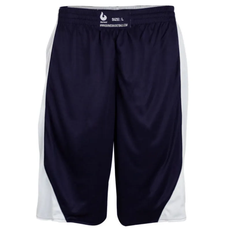Burned Dubbelzijdig Short Donkerblauw Wit sold by Burned Sports