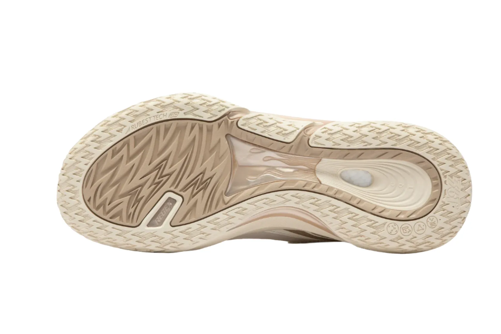 361 Light Up Basketbalschoen Beige sold by Burned Sports product image thumbnail 5