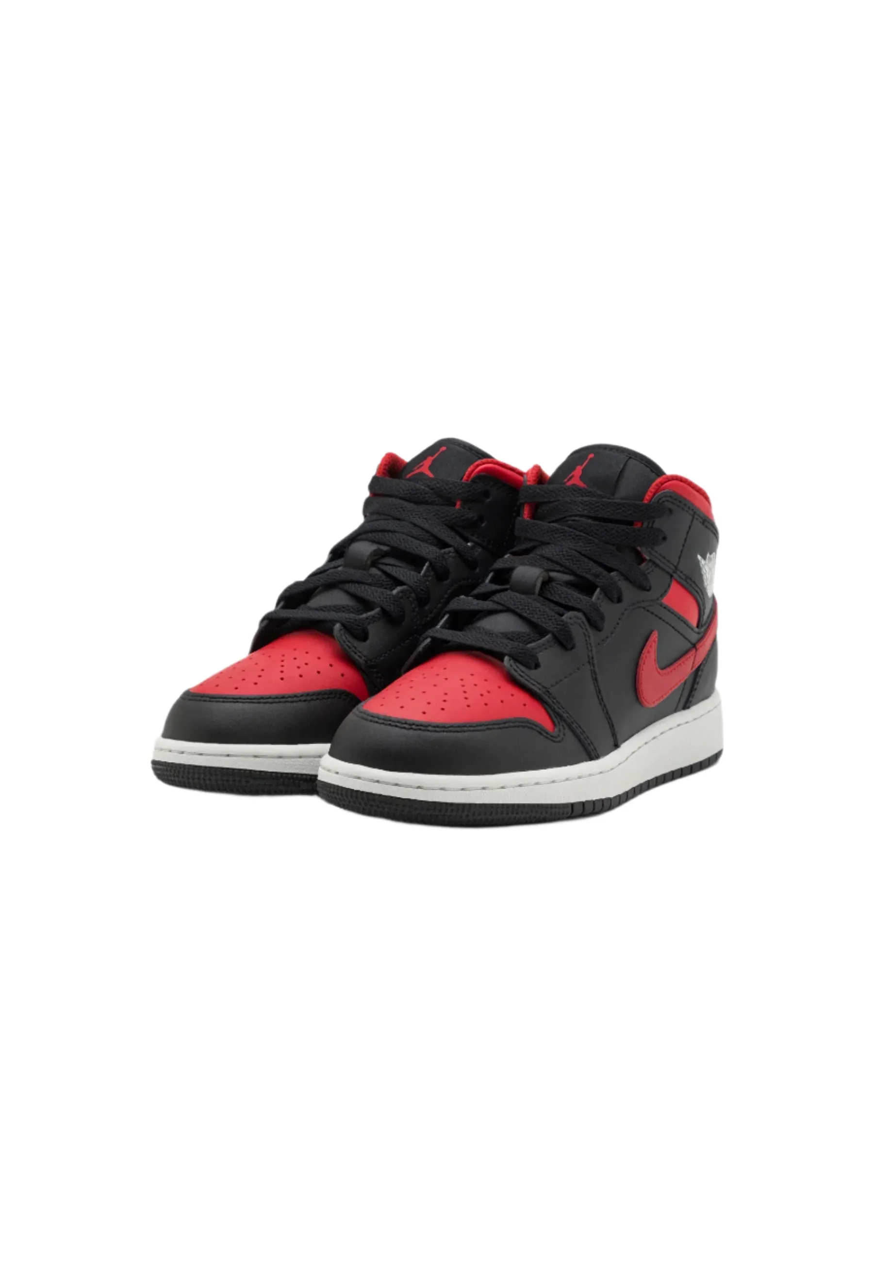 Air Jordan 1 Mid Schoen Bred (GS) sold by Burned Sports product image thumbnail 2