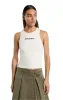 Dickies Ribbed Top Wit sold by Burned Sports