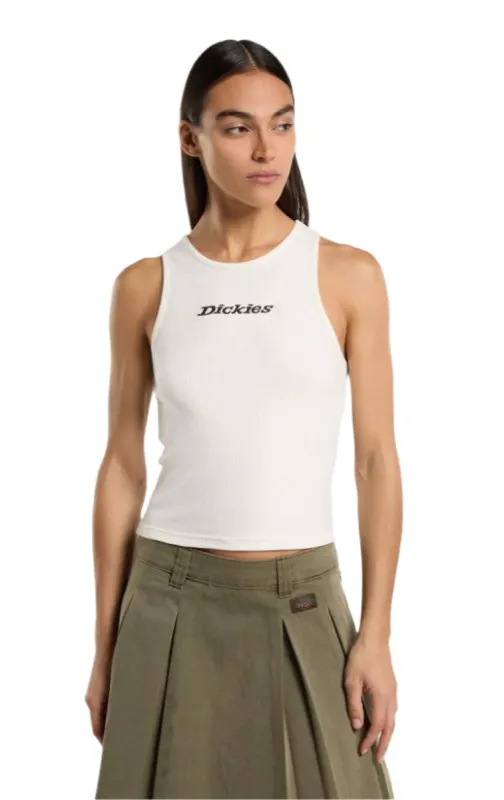 Dickies Ribbed Top Wit sold by Burned Sports