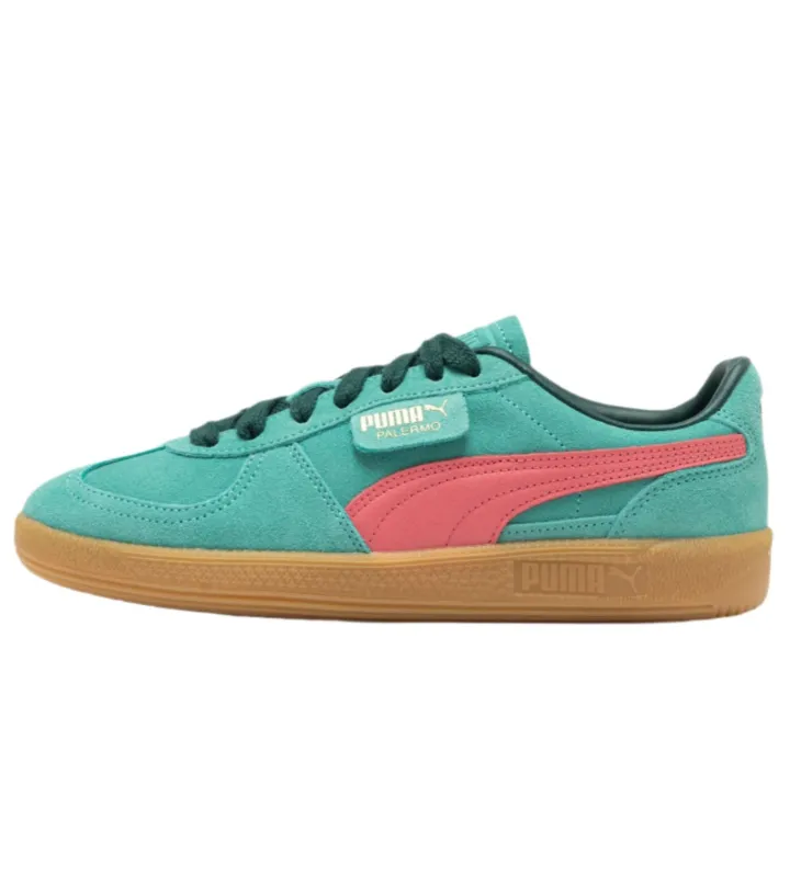 Puma Palermo Turquoise/Roze Gum sold by Burned Sports