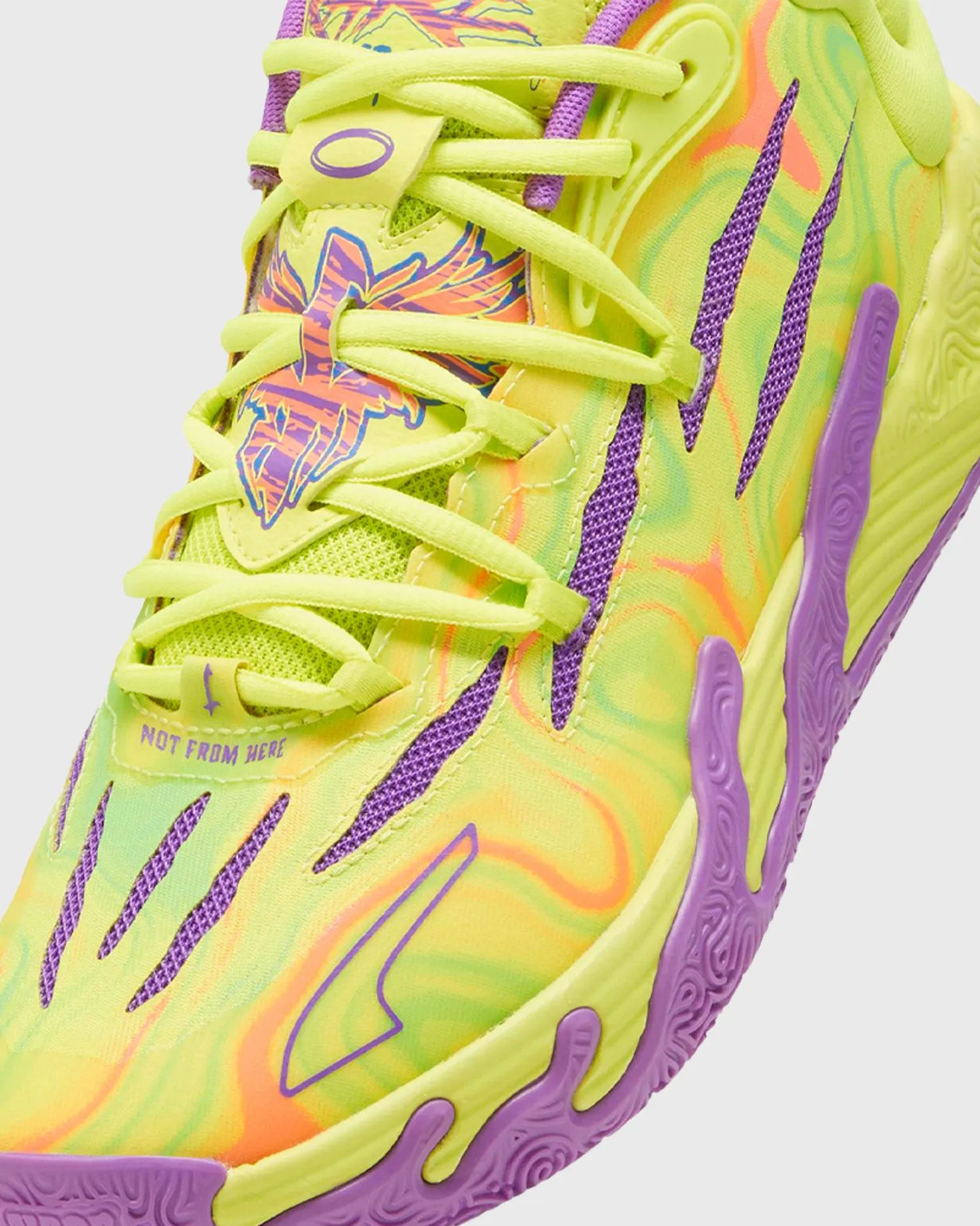 Puma MB.03 Spark Basketbalschoen Geel sold by Burned Sports product image thumbnail 3