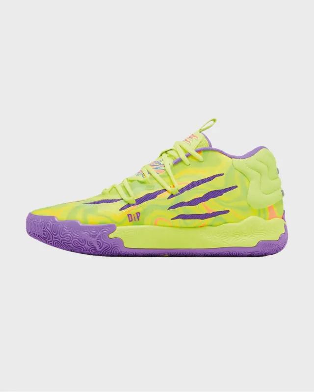 Puma MB.03 Spark Basketbalschoen Geel sold by Burned Sports