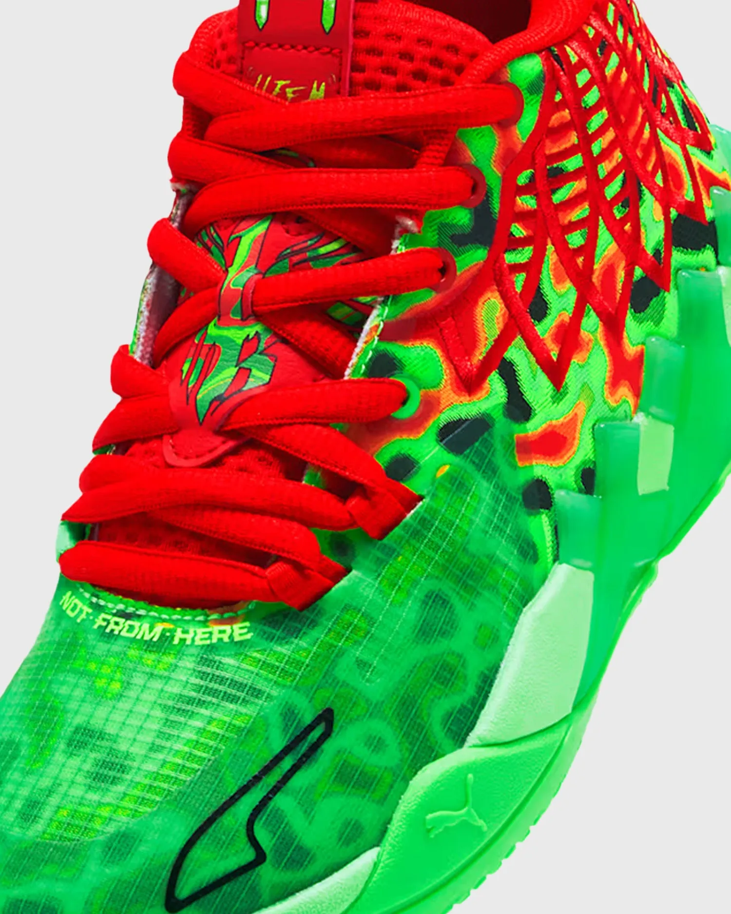 Puma MB.01 Thermal Basketbalschoen Groen JR sold by Burned Sports product image thumbnail 3