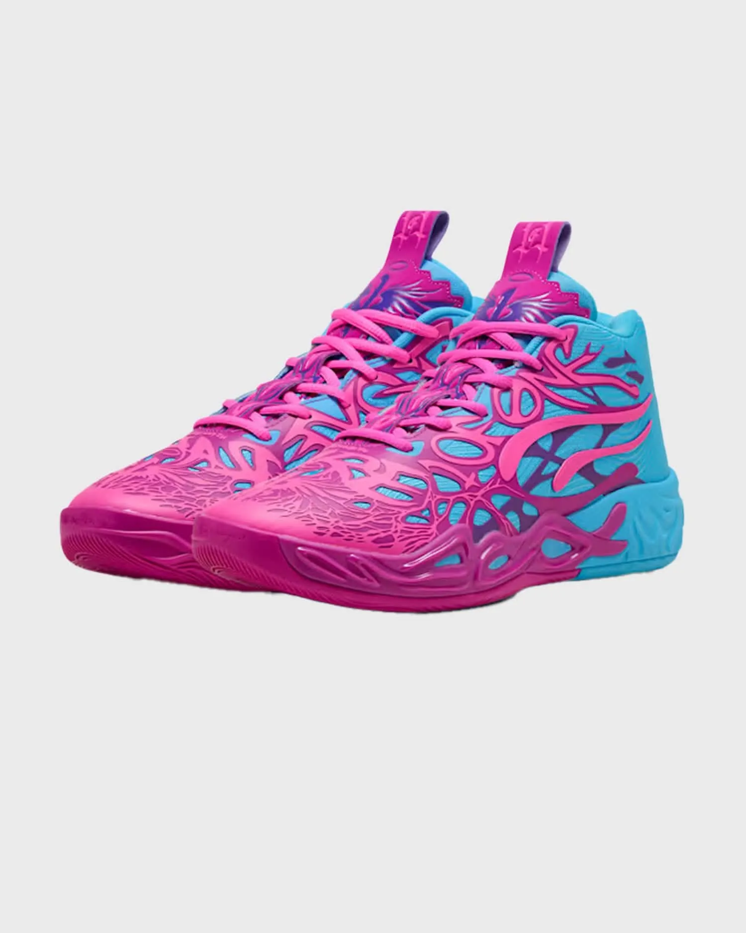 Puma MB.04 DIP Basketbalschoen Roze/Blauw JR sold by Burned Sports product image thumbnail 3
