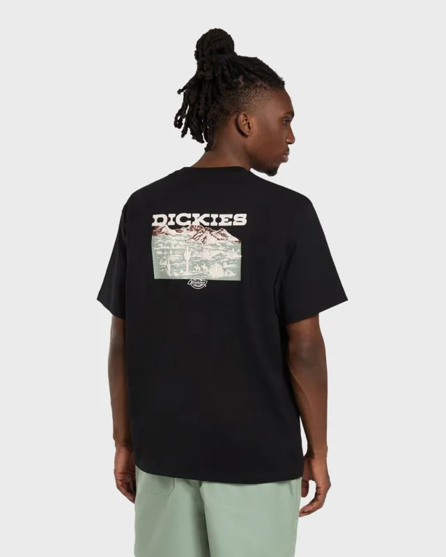 Dickies Landscape T-shirt Zwart sold by Burned Sports