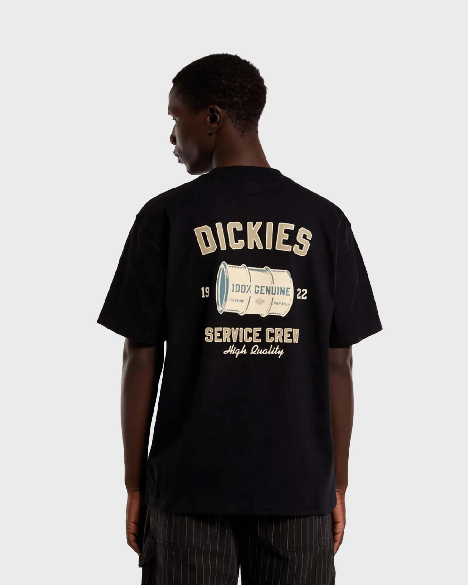 Dickies Service Crew T-shirt Zwart sold by Burned Sports