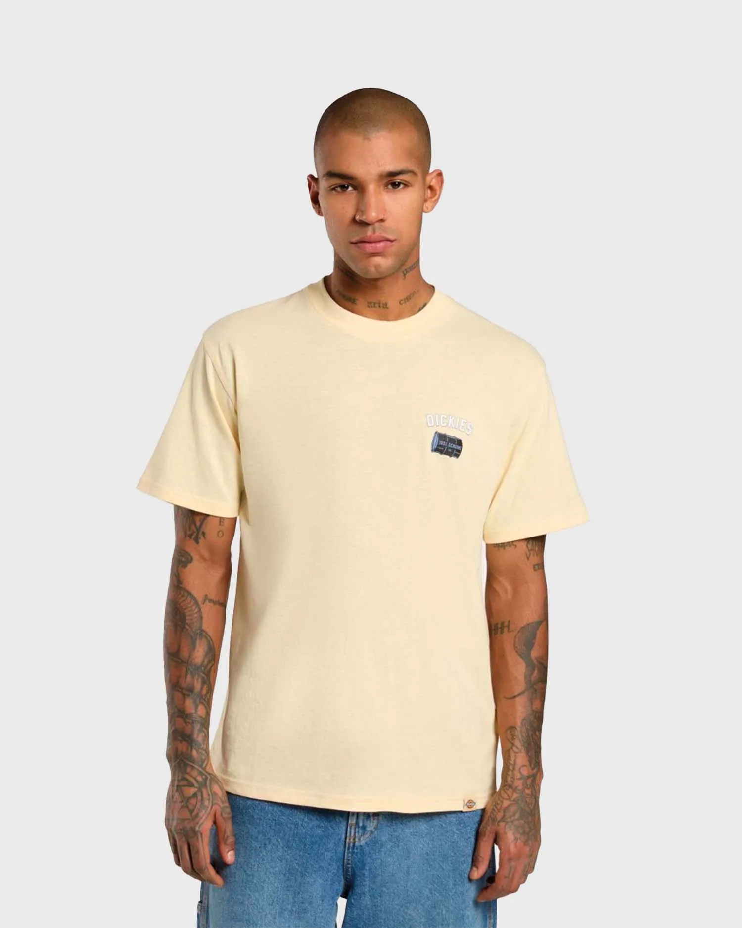 Dickies Service Crew T-shirt Geel sold by Burned Sports product image thumbnail 2
