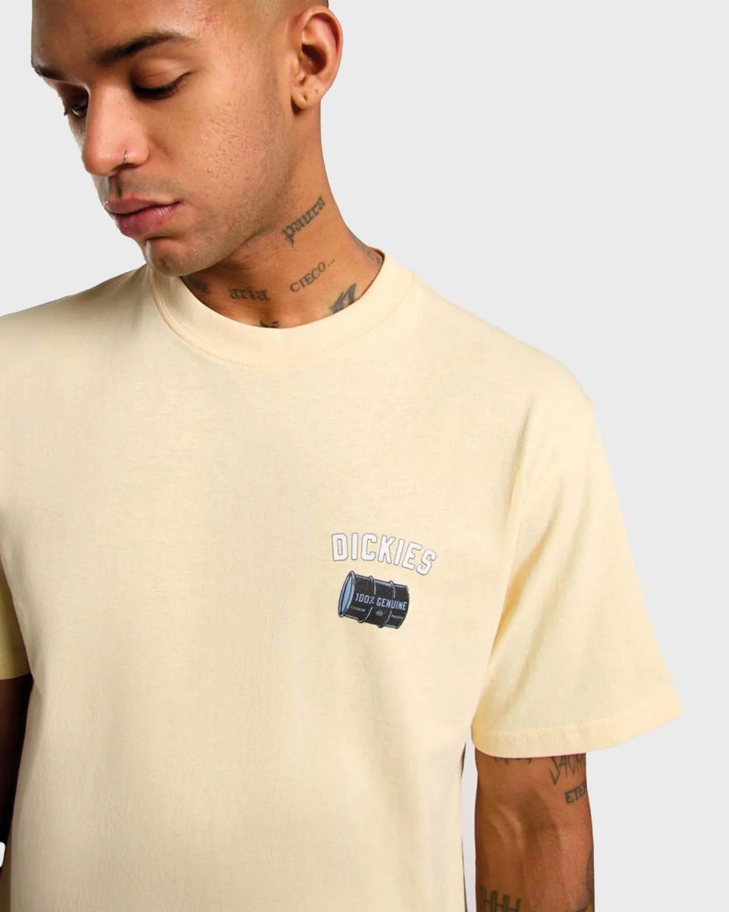 Dickies Service Crew T-shirt Geel sold by Burned Sports product image thumbnail 4