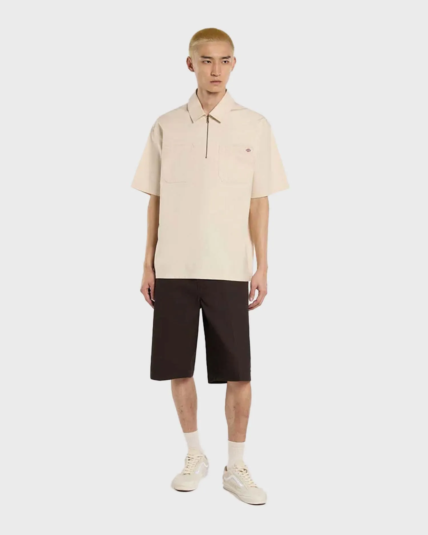 Dickies Ranch Shirt Beige sold by Burned Sports product image thumbnail 5