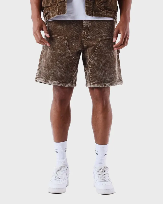 Project X Paris Corduroy Short Bruin sold by Burned Sports