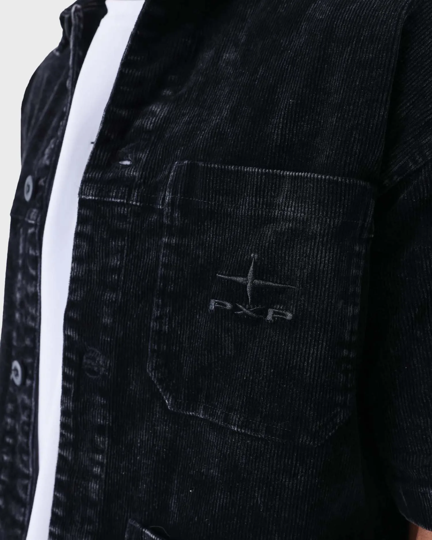 Project X Paris Corduroy Shirt Zwart sold by Burned Sports product image thumbnail 5
