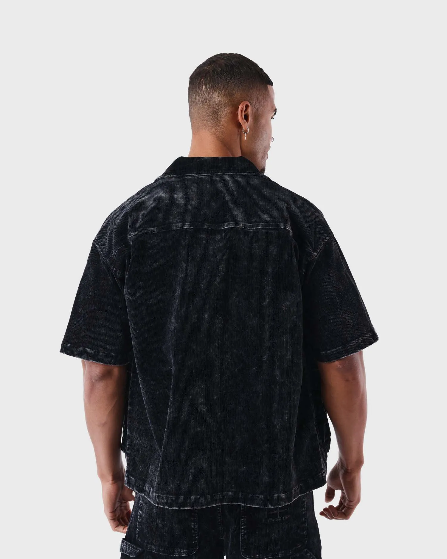 Project X Paris Corduroy Shirt Zwart sold by Burned Sports product image thumbnail 2