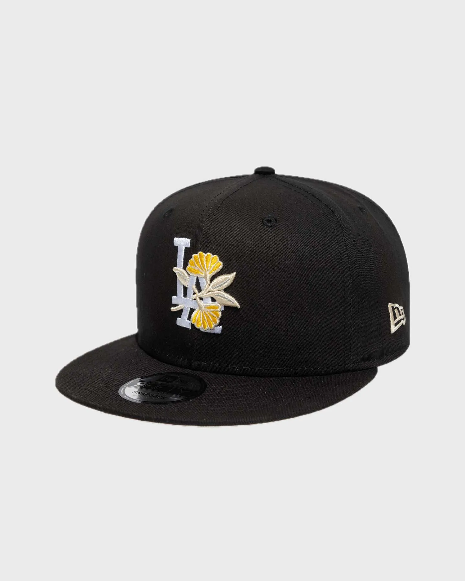 New Era Los Angeles Dodgers 9Fifty Floral LA Snapback Zwart sold by Burned Sports