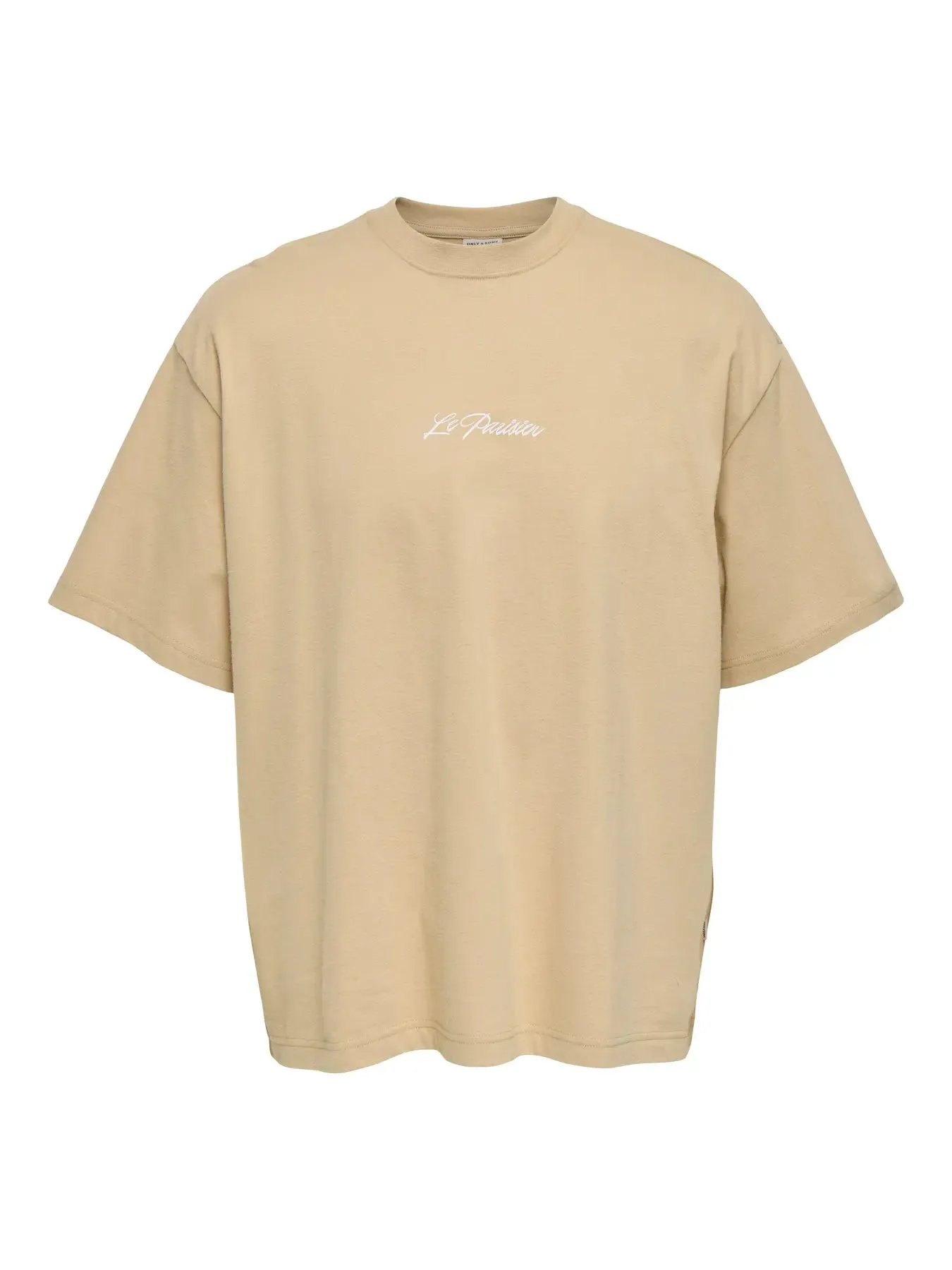 Only & Sons Louis T-shirt Beige sold by Burned Sports product image thumbnail 2